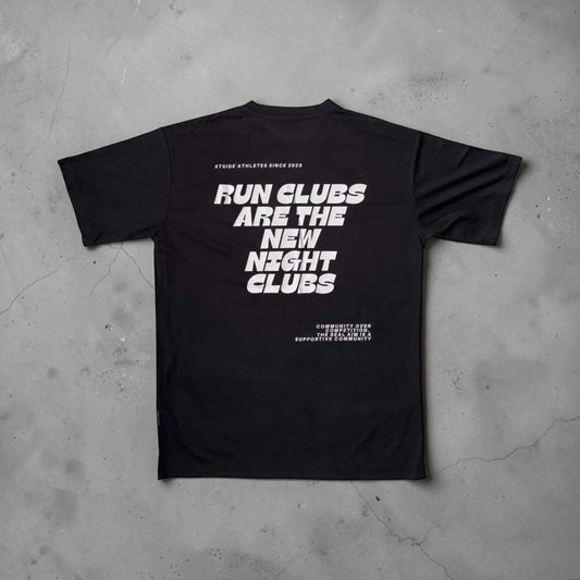 short sleeve running shirt black
