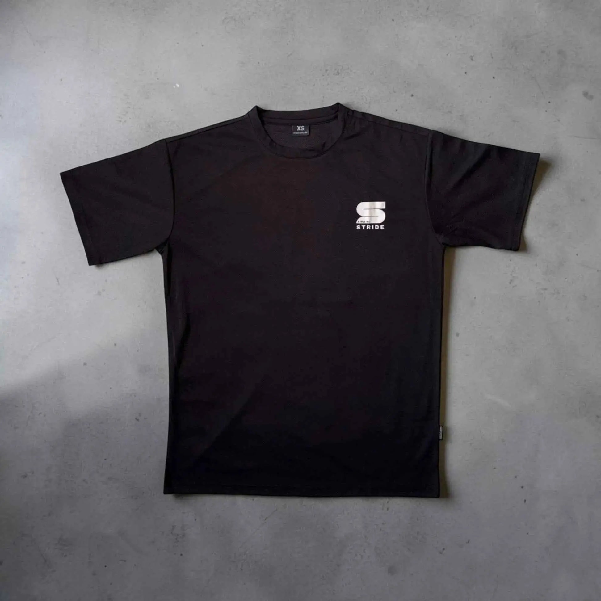 short sleeve running shirt black