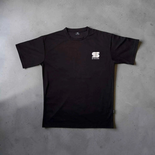 short sleeve running shirt black