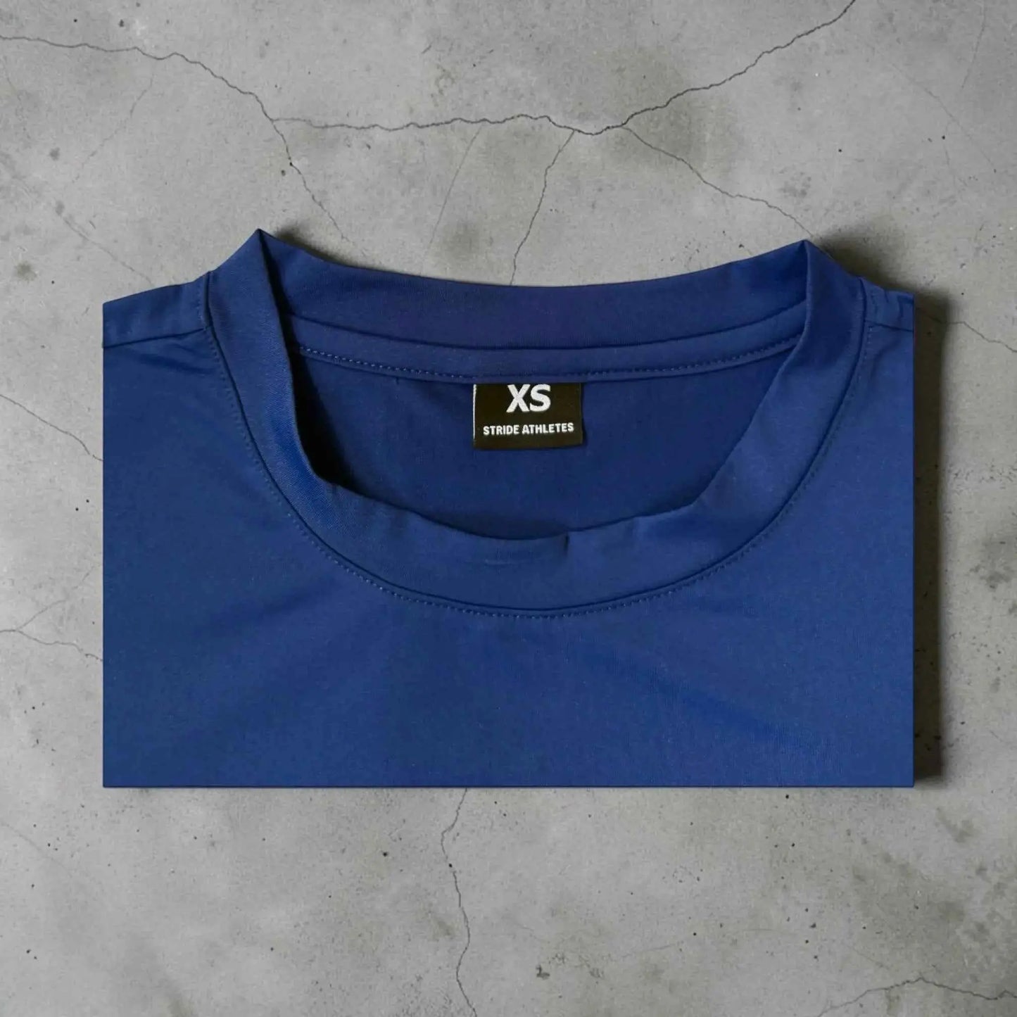woven tag - long sleeve running shirt dark blue