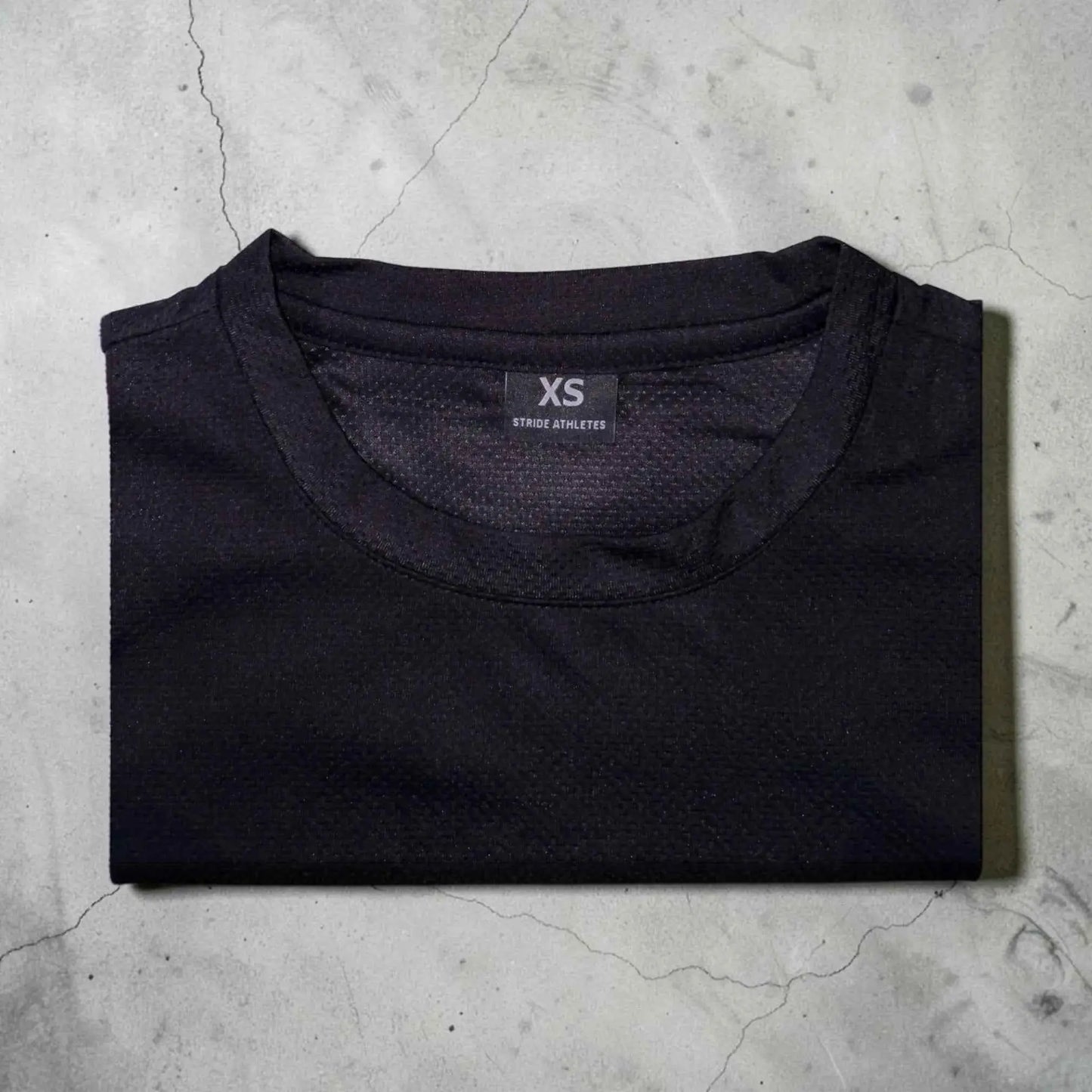 short sleeve running shirt black